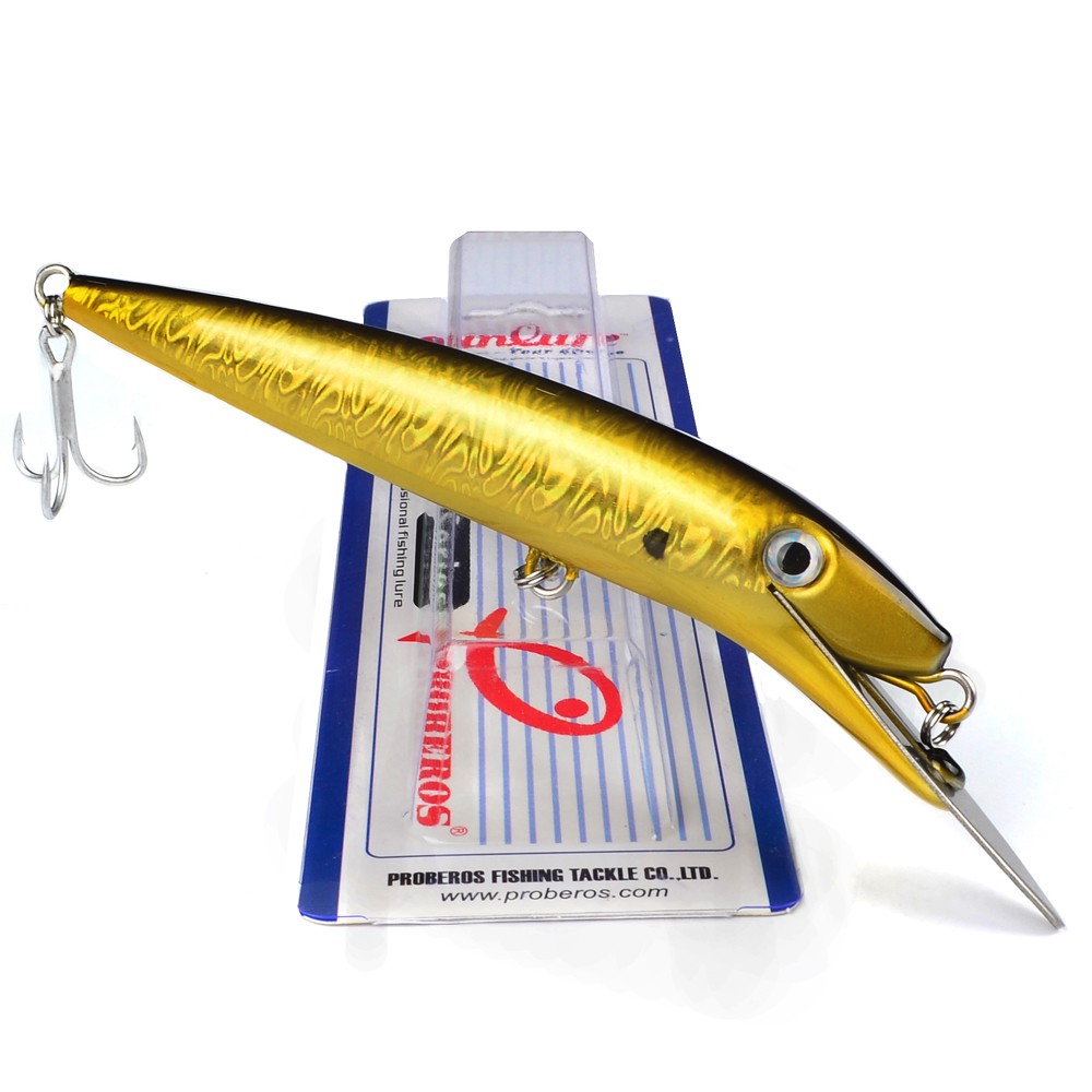 Minnow longue bavette réfléchissante
